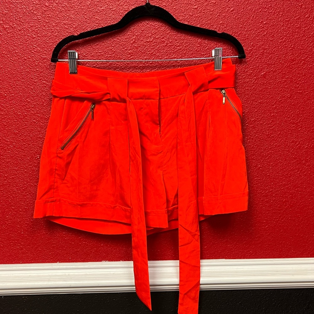 Xoxo orange shorts